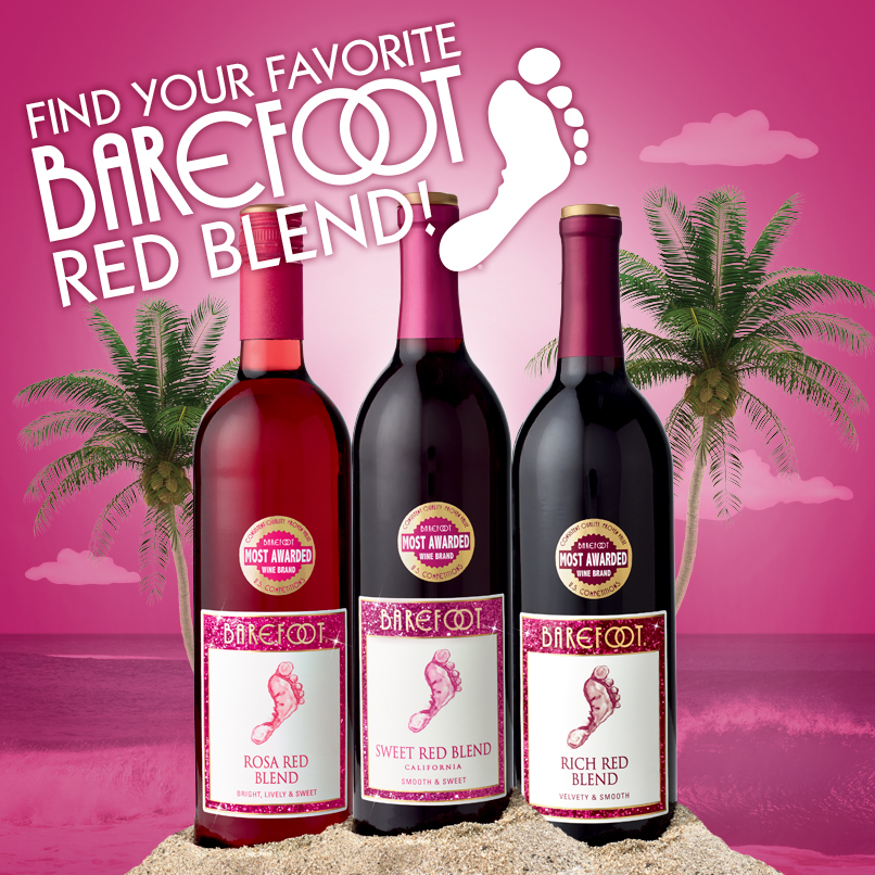 Barefoot Red Blends. 